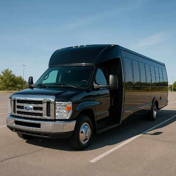 Lakeland Shuttle Bus Rentals 18 Passenger Shuttle Bus