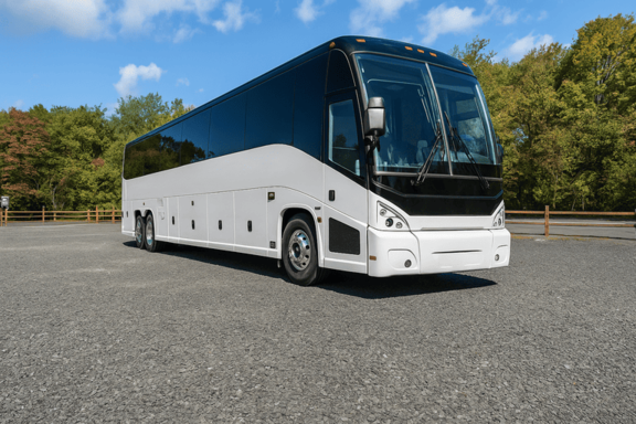 Lakeland Shuttle Bus Rentals 56 Passenger Shuttle Bus
