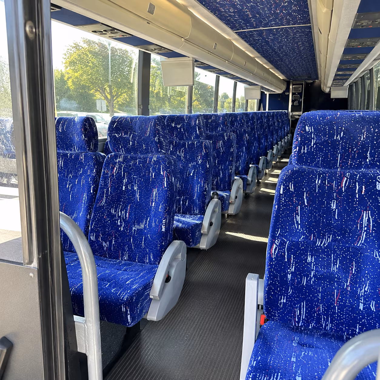 lakeland charter bus interior gallery