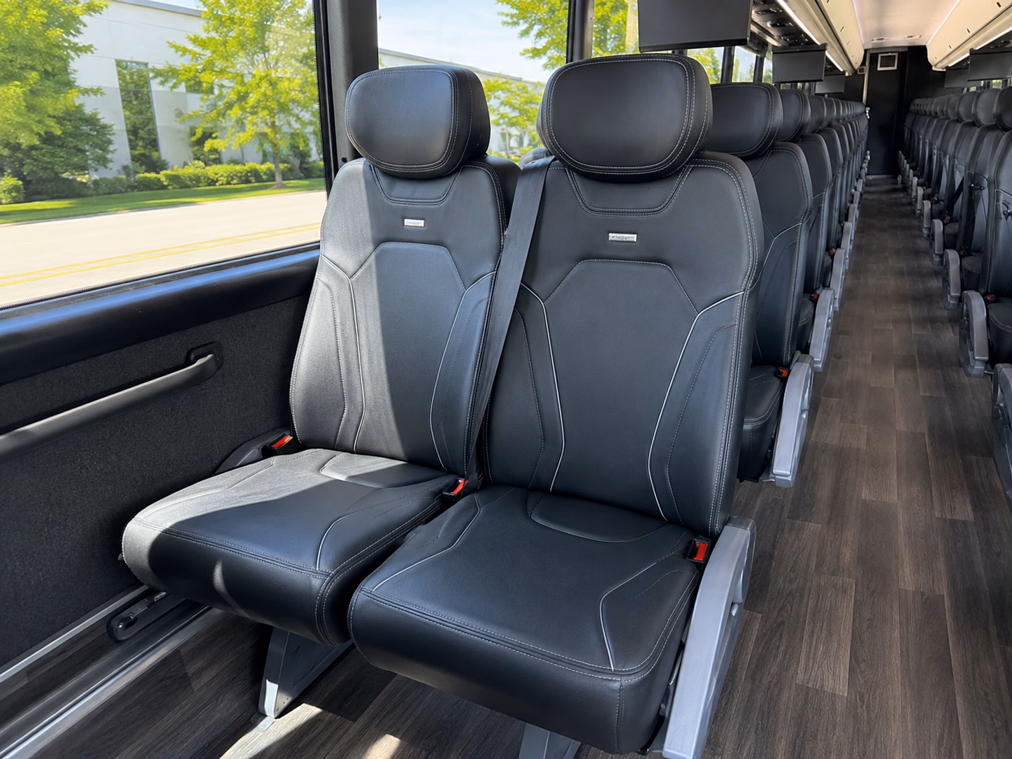lakeland charter bus services interior