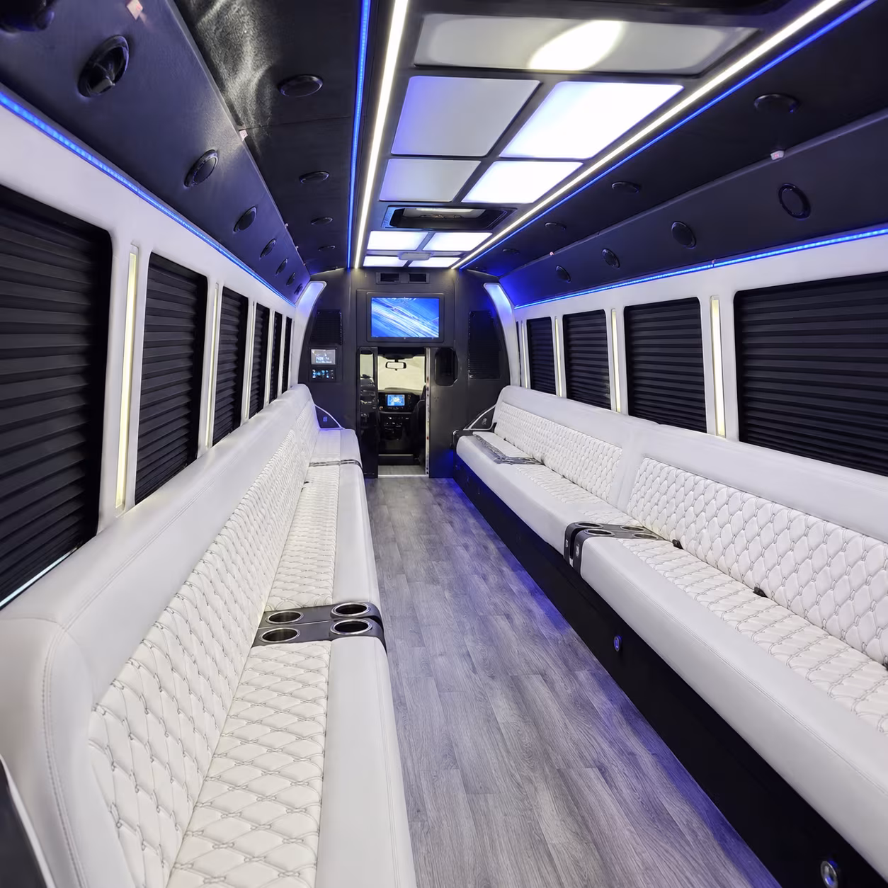 lakeland corporate retreat shuttle bus rentals